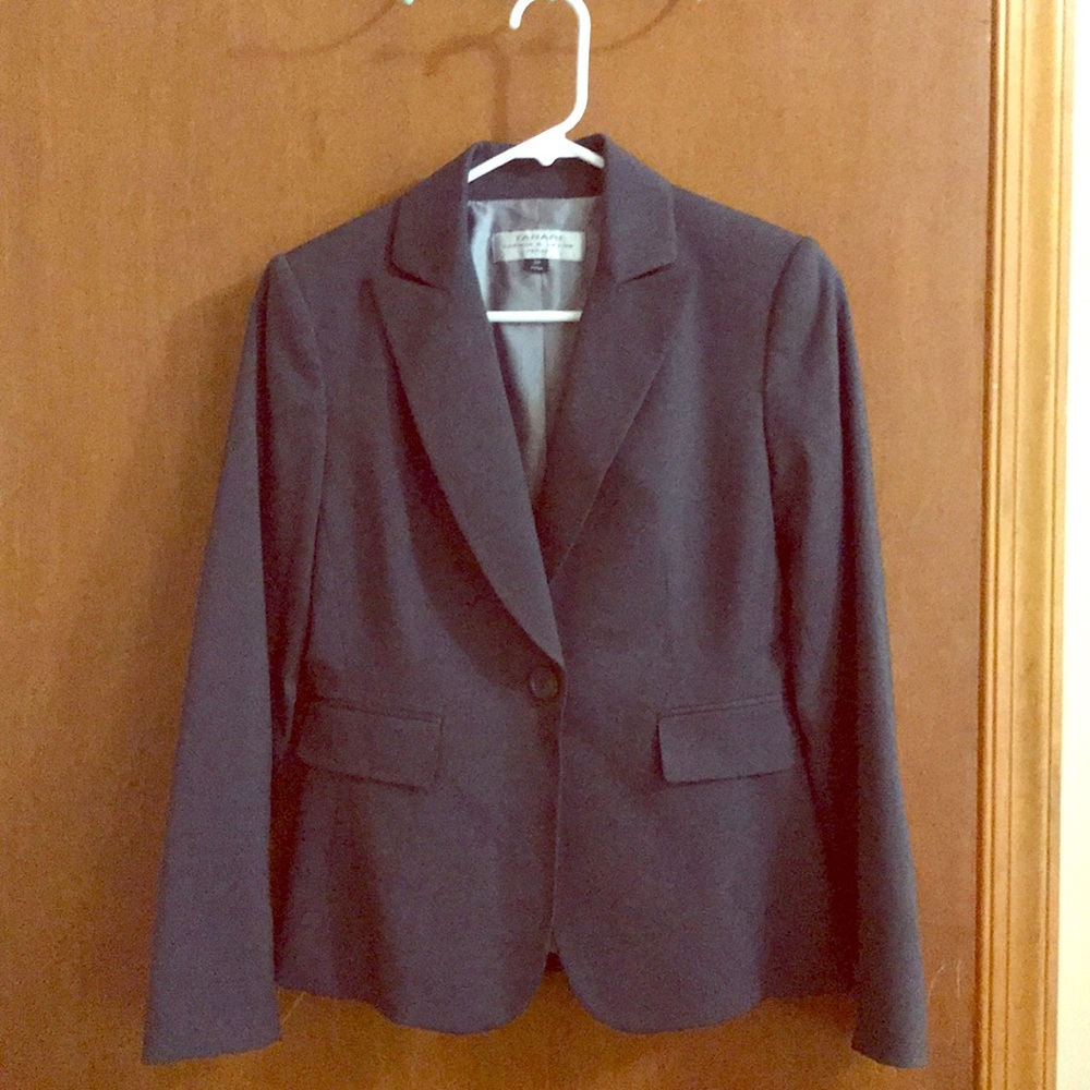Dark gray Tahari blazer size 2P